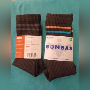 Bombas Black Sock Women's Size Medium